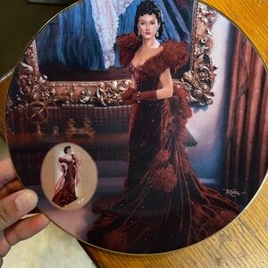 Gone with the wind plate